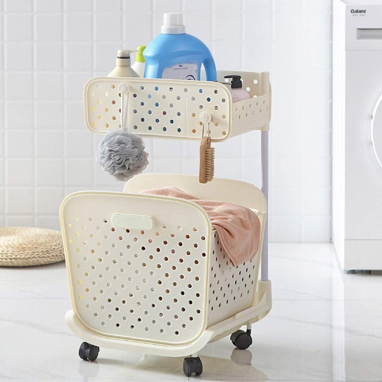 StoreNest Rolling Storage Organizer – 2 & 3 Tier Utility Cart