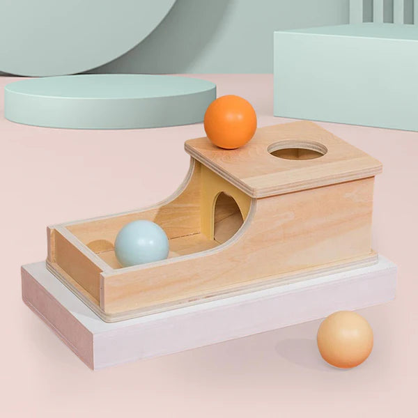 TactiBox™ Wooden Sensory Drop Box Learning Toy (Ages 4–6)