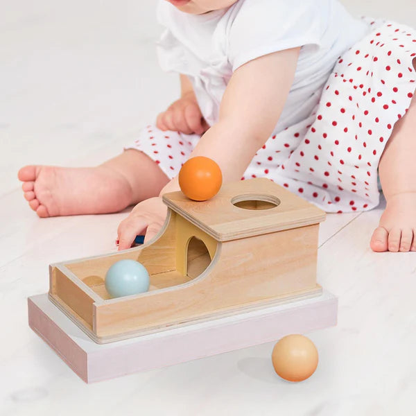 TactiBox™ Wooden Sensory Drop Box Learning Toy (Ages 4–6)