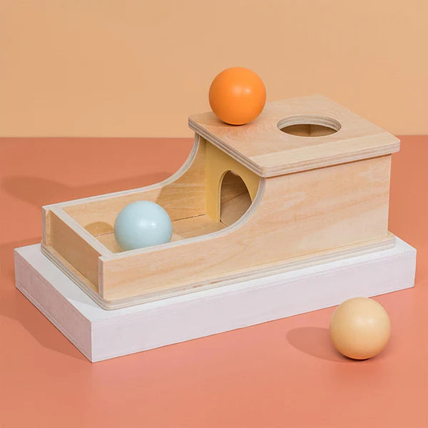 TactiBox™ Wooden Sensory Drop Box Learning Toy (Ages 4–6)