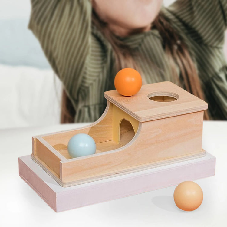 TactiBox™ Wooden Sensory Drop Box Learning Toy (Ages 4–6)