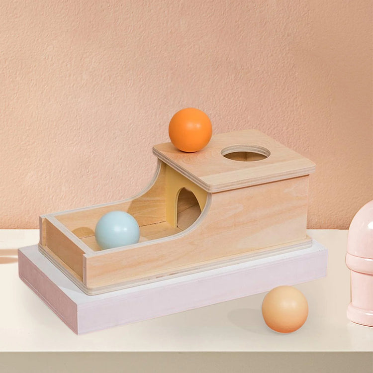 TactiBox™ Wooden Sensory Drop Box Learning Toy (Ages 4–6)