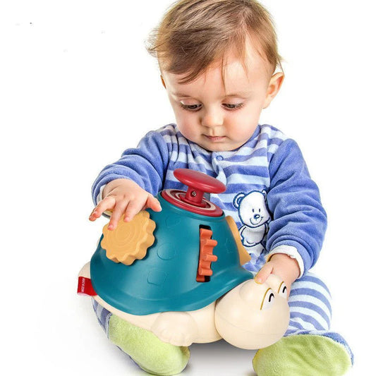 TurtleTots™ Sensory Finger Maze – Early Learning Toy for Infants (0–3 Years)