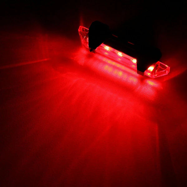 USB Rechargeable Bicycle LED Light Sett