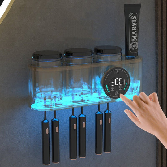 Electric Toothbrush Drying Rack with UV Sterilization