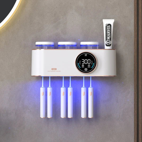 Electric Toothbrush Drying Rack with UV Sterilization