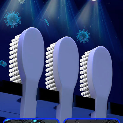 Toilet Electric Toothbrush Drying Rack – UV Sterilization & No-Punch Storage