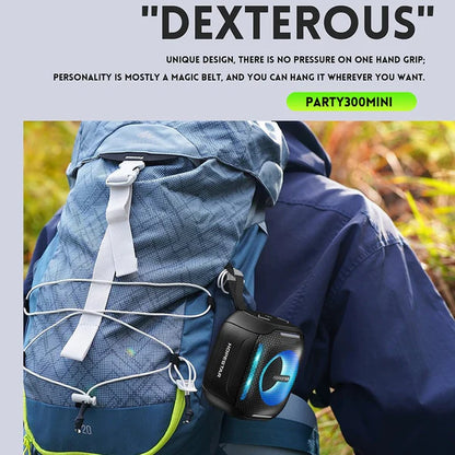 Hopestar Party300 Mini Bluetooth Speaker with LED Lights – Portable & Powerful